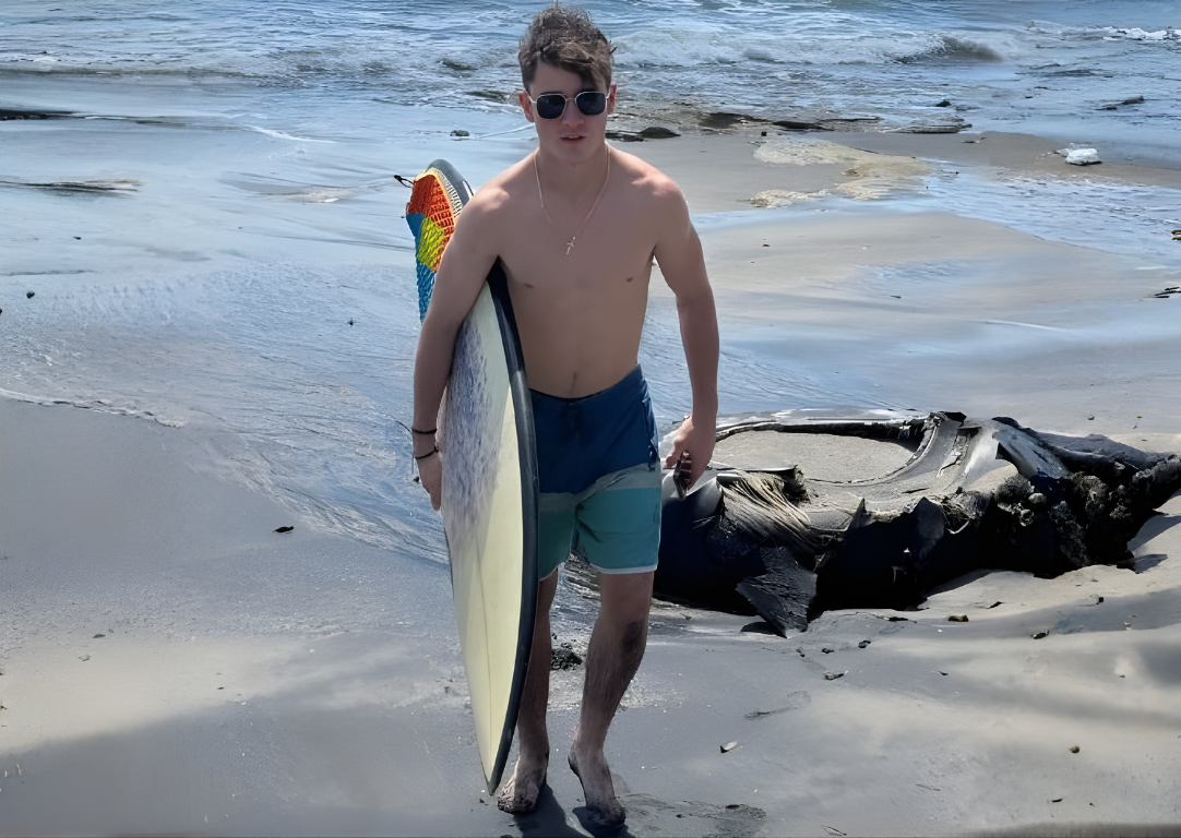 Tire pollution in the ocean